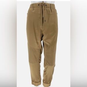 Brunello Cucinelli Moto Silk Pants